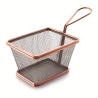 Mini panier cuivré - 12x10x9 cm