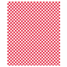 Papier alimentaire carreaux rouge / blanc - 31x31 cm