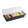 Boîte à 6 compartiments - 50x16x9 mm - bacs 450 ml