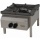 Réchaud inox - gaz - 4 flammes - 24 - 32kW - 700x850x500 mm