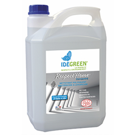 Dégraissant désinfectant acide IdeGreen - carton de 4 bidons de 5L