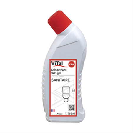 Détartrant gel WC - flacon 750 ml