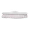 Balai droit 29 cm en blanc- doux - 29x5,5x9 cm