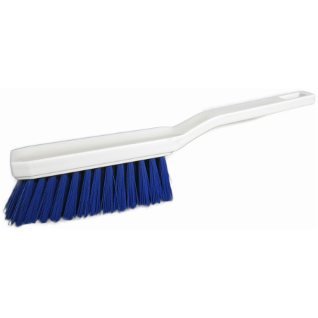Balayette droite fleurée bleue - 29 cm - 29x4x10 cm