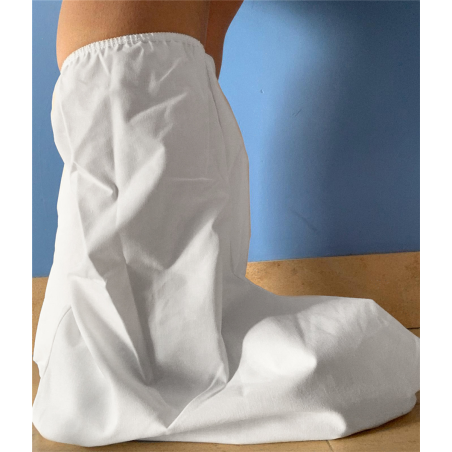 Surchaussure réutilisable - coton imperméabilisé et polyester - lavable 10 fois à 30°C - TU