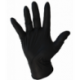 Gant nitrile non poudré noir - Taille XL - boîte de 100 gants