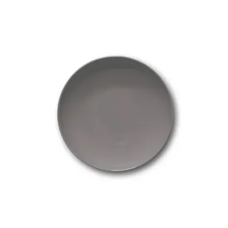 Assiette calotte en porcelaine - Ø 22 cm - grise