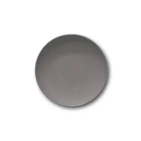 Assiette calotte en porcelaine SEVILLE - Ø 22 cm - grise
