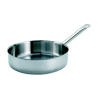 Sauteuse Ø 28cm en inox sans couvercle contenance 5 L