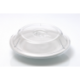 Cloche couvre-assiettes ronde copolyester Ø23,8x4,5 cm jusqu'à 90°c