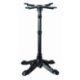 Pied de table RETRO - 4 branches - Epoxy noir - 12,5 kg - 54x72 cm