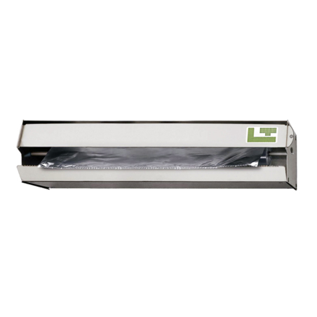 Distributeur aluminium - largeur 45 cm