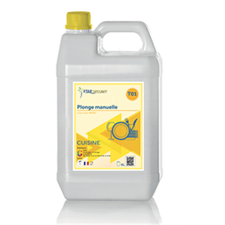 Liquide lavage plonge manuelle - bidon 5L
