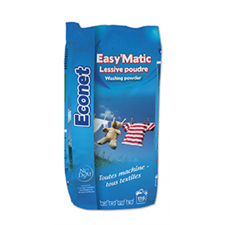 Econet Easy'matic lessive atomisée - sac 10kg (116 lavages)