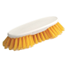 Brosse à main 21cm - jaune - 21x6x5 cm