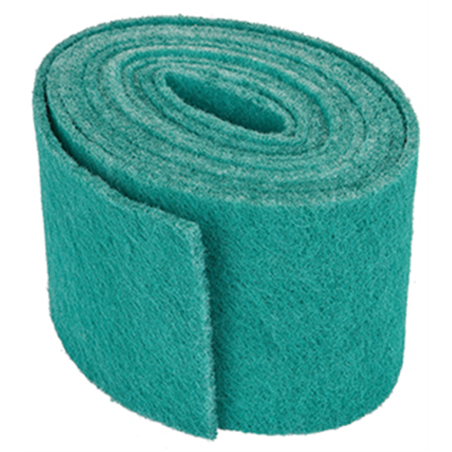 Rouleau abrasif - longueur 3 m - vert - 14 cm