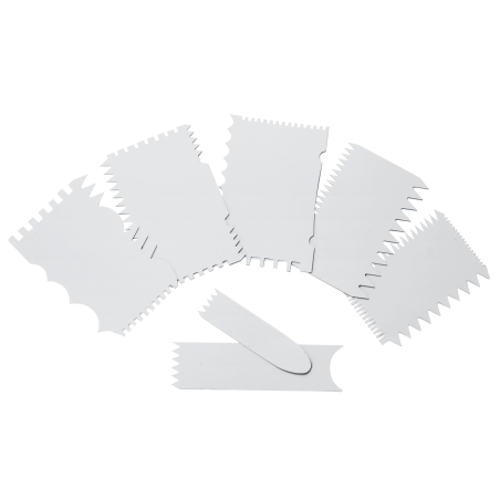 Set de 7 peignes de décoration