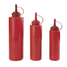 Flacon doseur sauce - 25 cl - rouge
