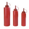 Flacon doseur sauce - 40 cl - rouge