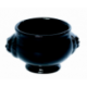 Soupière tête de lion - noir - 6 cl