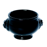 Soupière tête de lion - noir - 6 cl