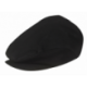 Casquette caps col. noir - bouton pression sur la visière - TU