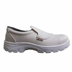 Mocassins de sécurité Sterne S2 SRC embout acier col. blanc