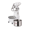 Pétrin à spirale tête relevable 44 kg de pâte - cuve 50L démontable - 2 vitesses