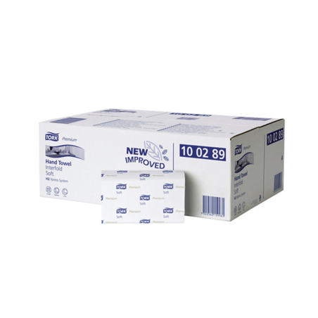 Essuie-mains Tork Xpress H2 - pliage "Z" - 2 plis - qualité premium - 255x212 mm - 3150 formats