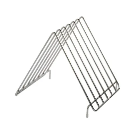 Range planches en inox pour 6 emplacements 33 x 26 x 27 cm