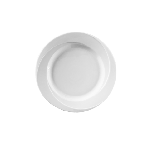 Assiette plate Antique 28cm col. Blanc