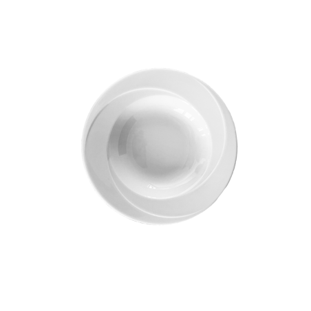 Assiette creuse Antique 23cm col. Blanc