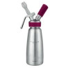 Siphon inox froid et chaud - jusqu'à 70° - 1L - 14x9,5x37 cm