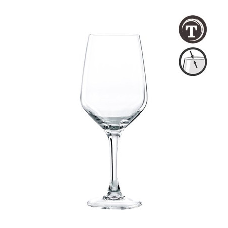 Verre à pied Platine - 44 cl - Ø8,55x22 cm