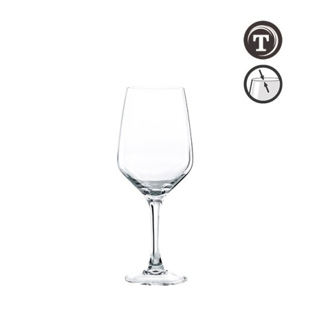 Verre à pied Platine - 25 cl - Ø7,15x18,2 cm