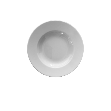 Assiette creuse Alice 22cm col. Blanc