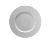 Assiette plate Bulle 27cm col. Blanc