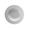 Assiette creuse Bulle 22cm col. Blanc