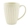 Tasse en porcelaine sans poignées 40 cl - blanc cassé