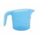 Pichet 0,5L sans couvercle - polypropylène - bleu lagon