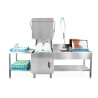 Lave-vaisselle électronique L305-dy 60 casiers/h  - 3 cycles de lavage - Surchauffeur 9kW - 670x765x1700 mm