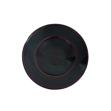 Assiette à pâtes Nymphéas - bleue - 31cm