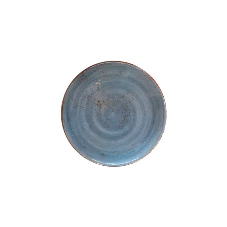 Assiette plate Ø17,8 cm Salsa en mélamine - bleu
