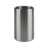 Rafraîchisseur de bouteille en inox mat - pour bouteille de 0,7 à 1,5L - 12x12X20 cm