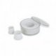 Boîte de 9 découpoirs ronds - unis polyamide 2 à 10 cm x 3,5 cm