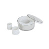 Boîte de 9 découpoirs ronds - unis polyamide 2 à 10 cm x 3,5 cm