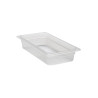 Bac plein polypropylène GN 1/3 - Ht 65 mm
