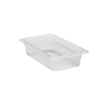 Bac plein polypropylène GN 1/4 - Ht 65 mm