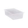 Bac plein polypropylène GN 1/1 - Ht 150 mm