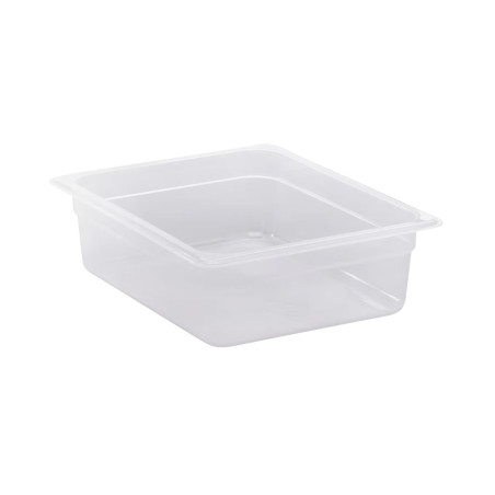 Bac plein polypropylène GN 1/2 - Ht 100 mm